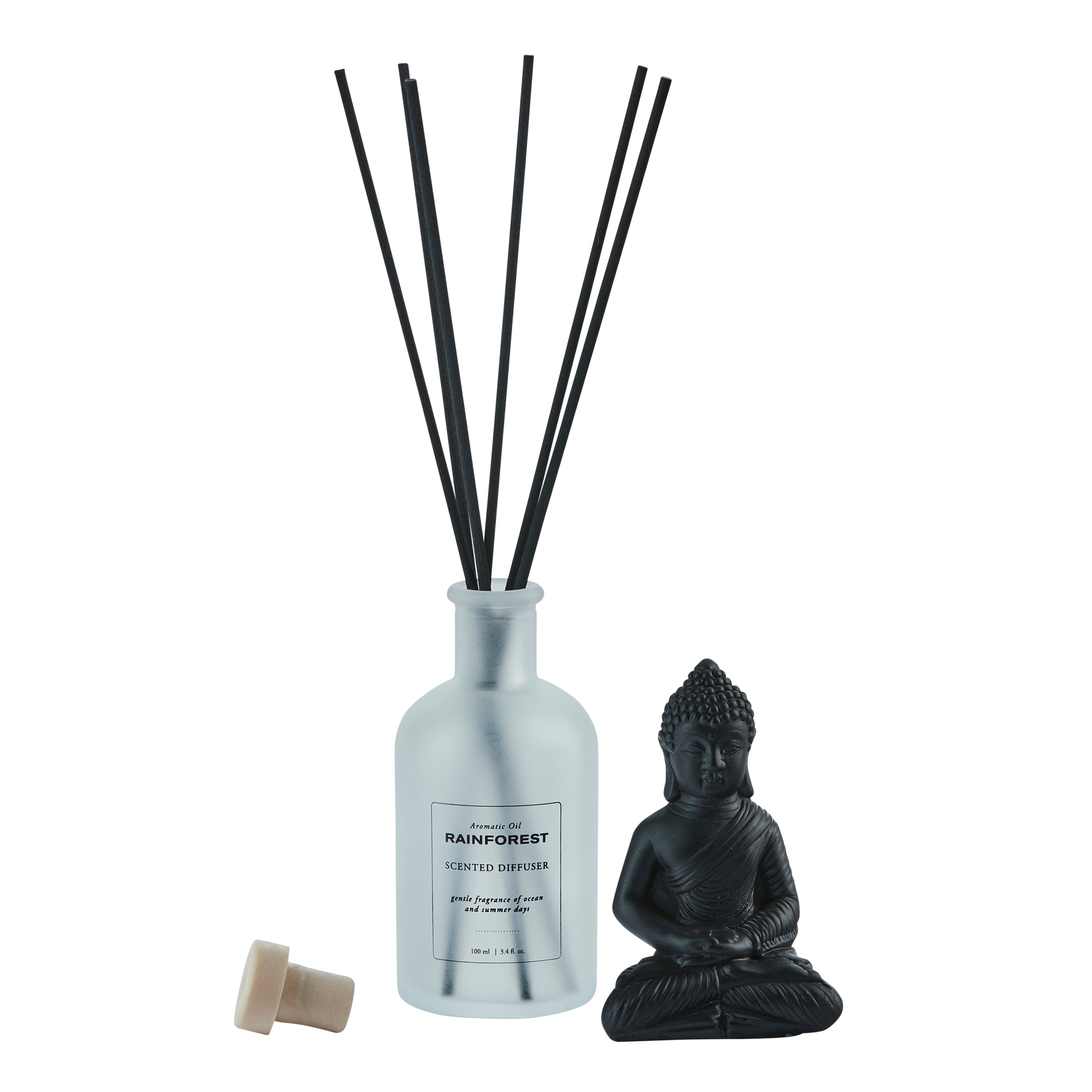 Gavesæt med diffuser og budah figur